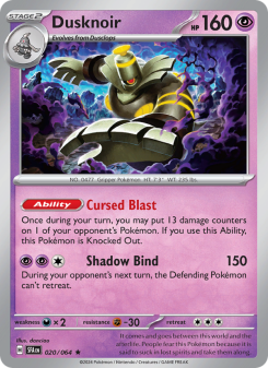 Dusknoir SFA 020