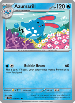 Azumarill SCR 034
