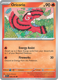 Oricorio SSP 026