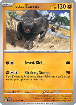 Paldean Tauros SSP 101