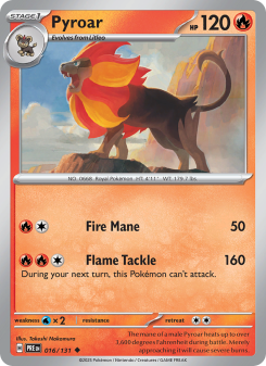 Pyroar PRE 016