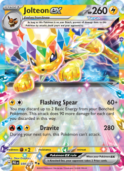 Jolteon ex PRE 030