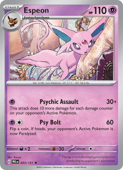 Espeon PRE 033