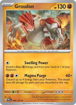 Groudon PRE 049