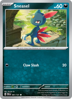 Sneasel PRE 061
