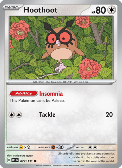 Hoothoot PRE 077
