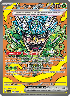 Teal Mask Ogerpon ex PRE 145