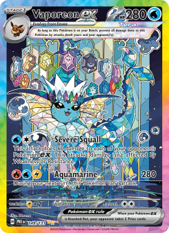 Vaporeon ex PRE 149