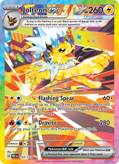Jolteon ex PRE 153