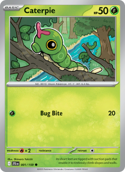 Caterpie JTG 001