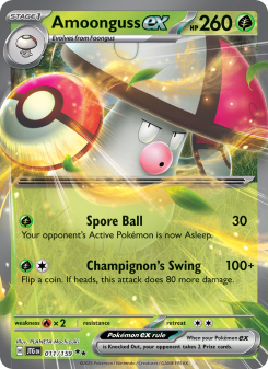 Amoonguss ex JTG 011
