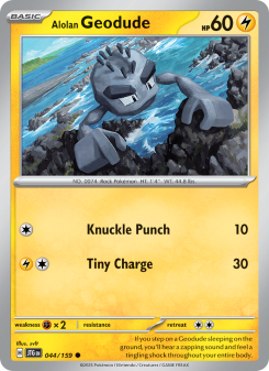 Alolan Geodude JTG 044
