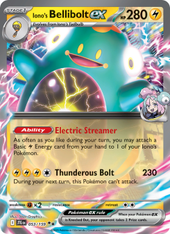 Iono's Bellibolt ex JTG 053