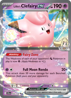 Lillie's Clefairy ex JTG 056