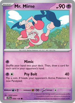Mr. Mime JTG 058