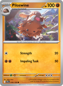 Piloswine JTG 078