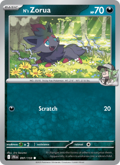 N's Zorua JTG 097