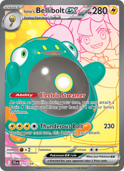 Iono's Bellibolt ex JTG 172