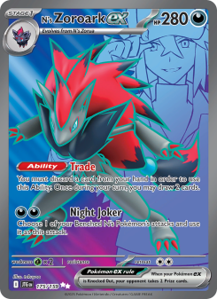 N's Zoroark ex JTG 175
