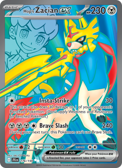 Hop's Zacian ex JTG 176