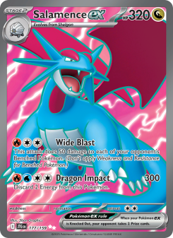 Salamence ex JTG 177