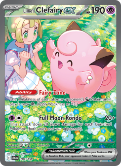 Lillie's Clefairy ex JTG 184