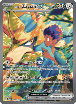 Hop's Zacian ex JTG 186