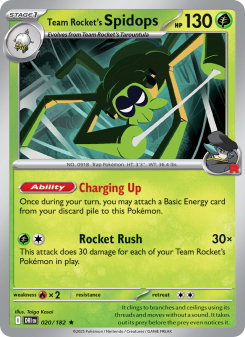 Team Rocket's Spidops DRI 020