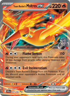 Team Rocket's Moltres ex DRI 031