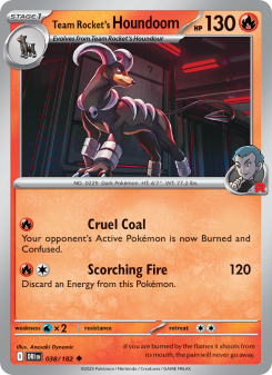 Team Rocket's Houndoom DRI 038