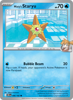 Misty's Staryu DRI 046