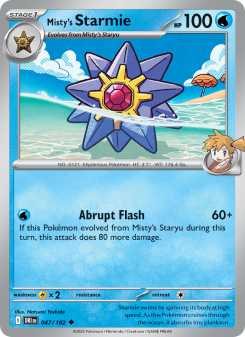 Misty's Starmie DRI 047
