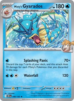 Misty's Gyarados DRI 049