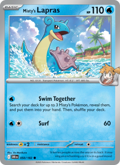 Misty's Lapras DRI 050