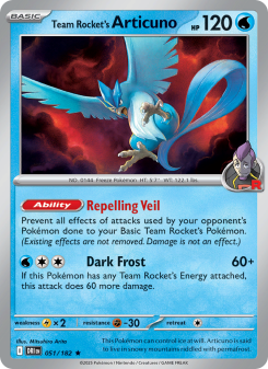 Team Rocket's Articuno DRI 051