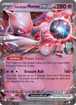 Team Rocket's Mewtwo ex DRI 081