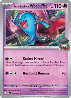 Team Rocket's Wobbuffet DRI 082