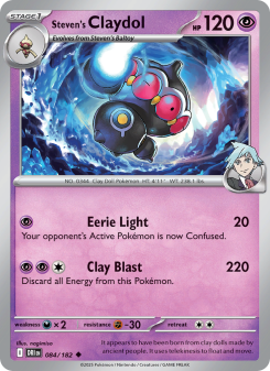 Steven's Claydol DRI 084