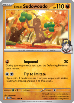 Ethan's Sudowoodo DRI 093