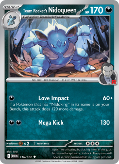 Team Rocket's Nidoqueen DRI 116