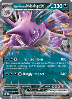 Team Rocket's Nidoking ex DRI 119