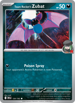 Team Rocket's Zubat DRI 120