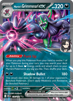 Marnie's Grimmsnarl ex DRI 136