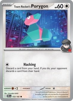 Team Rocket's Porygon DRI 153