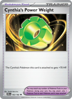 Cynthia's Power Weight DRI 162