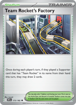 Team Rocket's Factory DRI 173