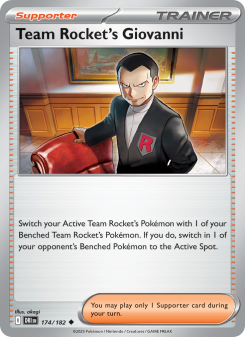 Team Rocket's Giovanni DRI 174