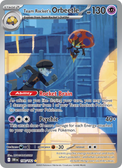 Team Rocket's Orbeetle DRI 198