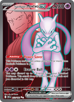 Team Rocket's Mewtwo ex DRI 213