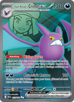 Team Rocket's Crobat ex DRI 217